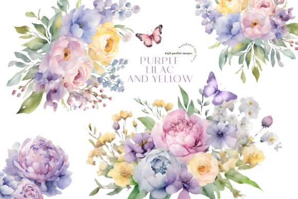 Download Purple Lilac Flowers Clipart, Butterfly - Premium Resources
