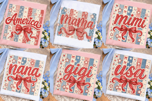 Download Striped Mama Floral America Png Bundle - Mama floral Collection