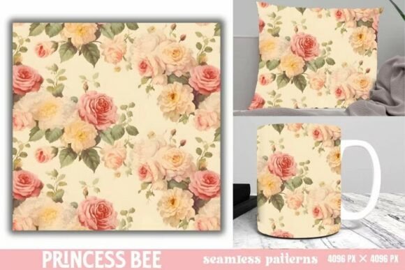 Download Princess Bee Digital Paper Background - Background Collection